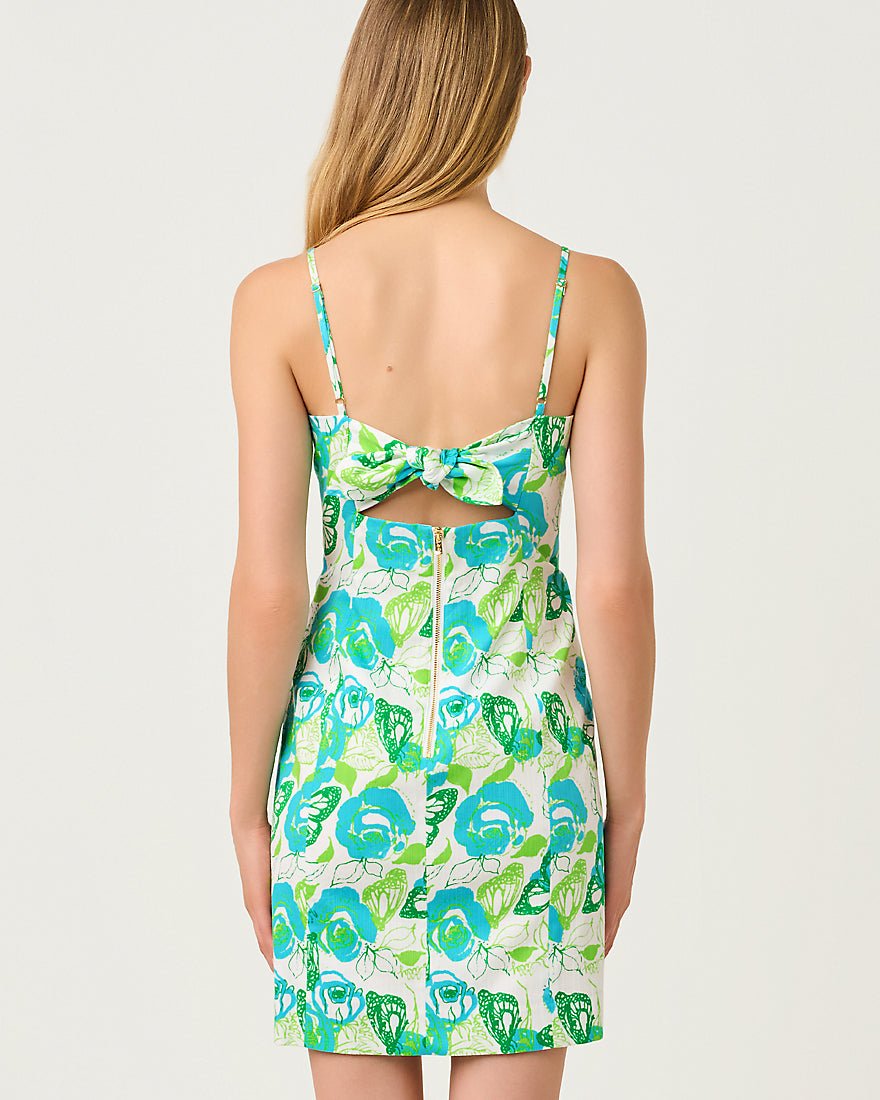 Lilly Pulitzer - Shelli Stretch Dress - Resort White Monarch Rose
