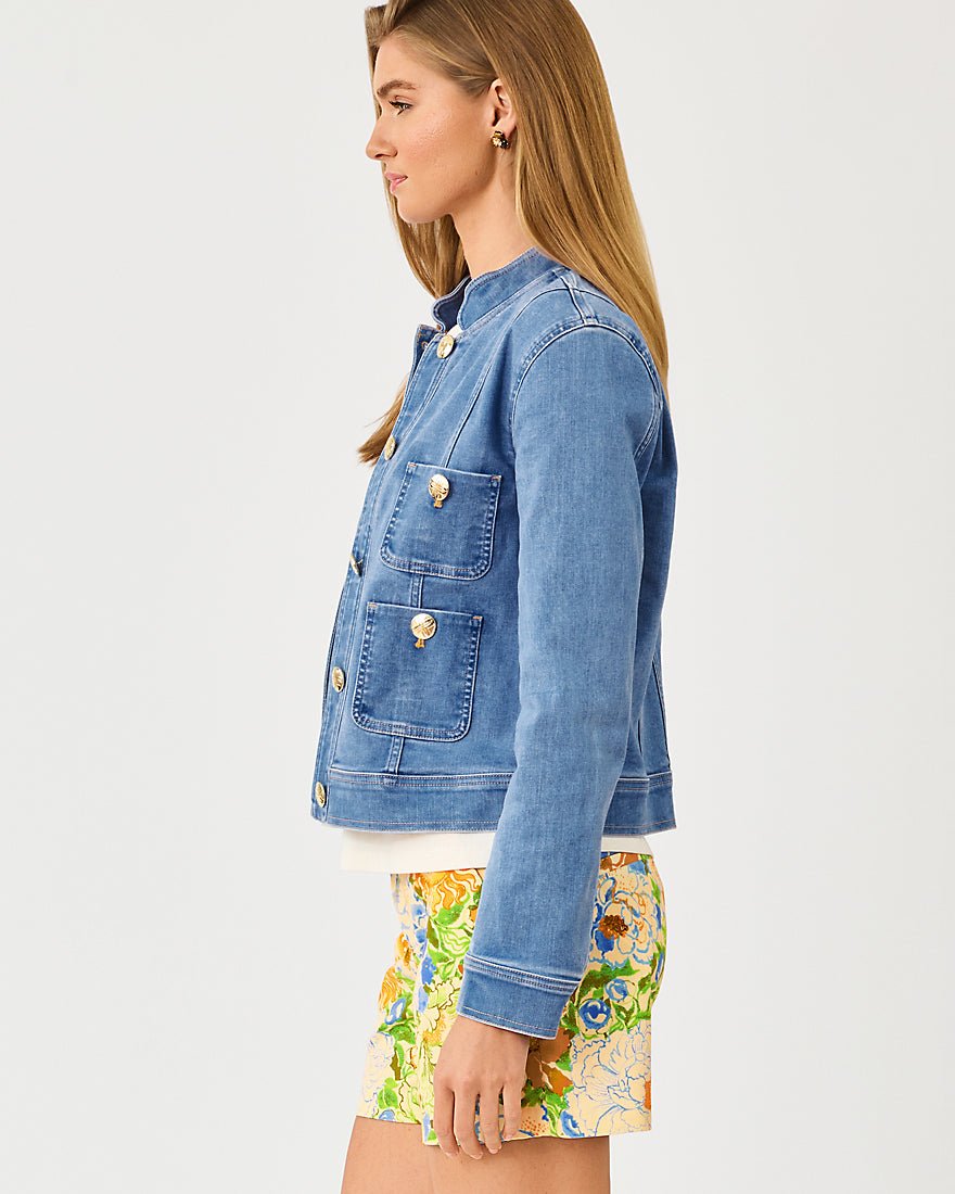 Lilly Pulitzer - Shepa Denim Jacket - Rosanna Wash