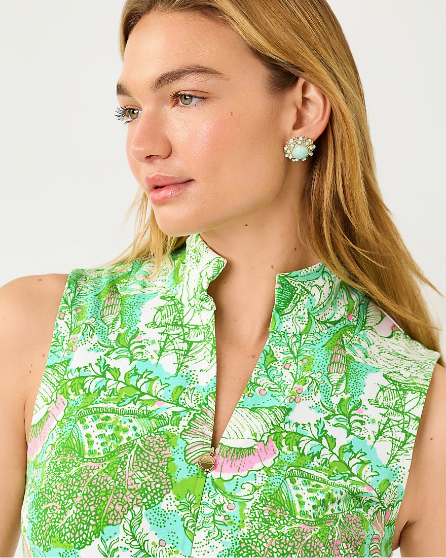 Lilly Pulitzer - Sleeveless Rosee Dress - Resort White Ship To Shore