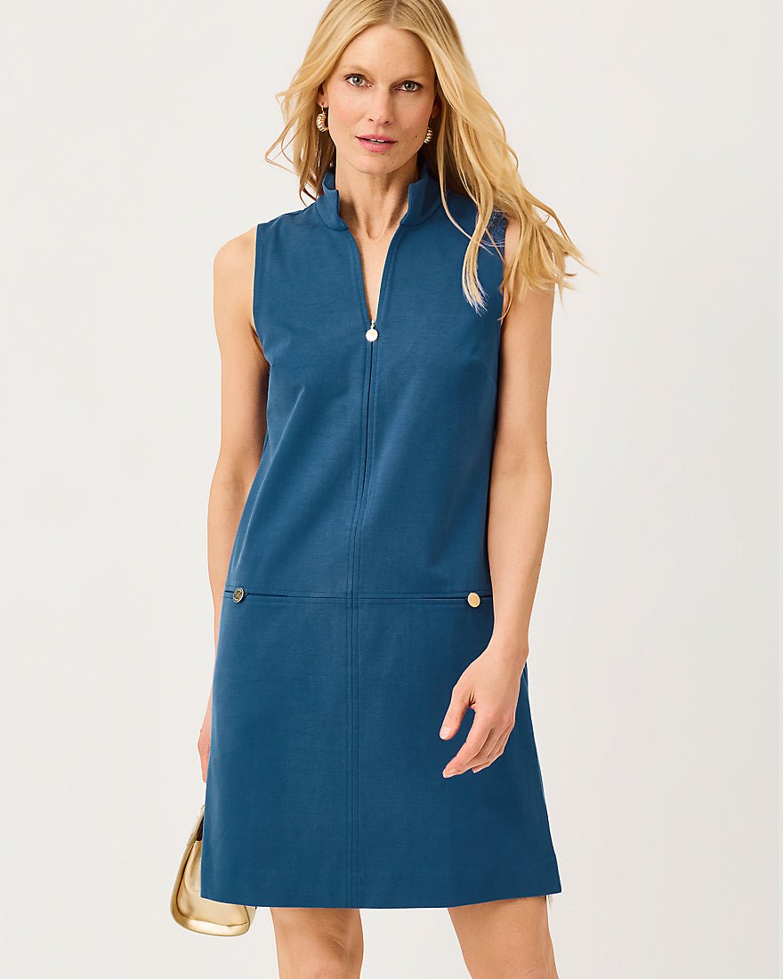 Lilly Pulitzer - Sleeveless Rosee Dress - Starlight Navy