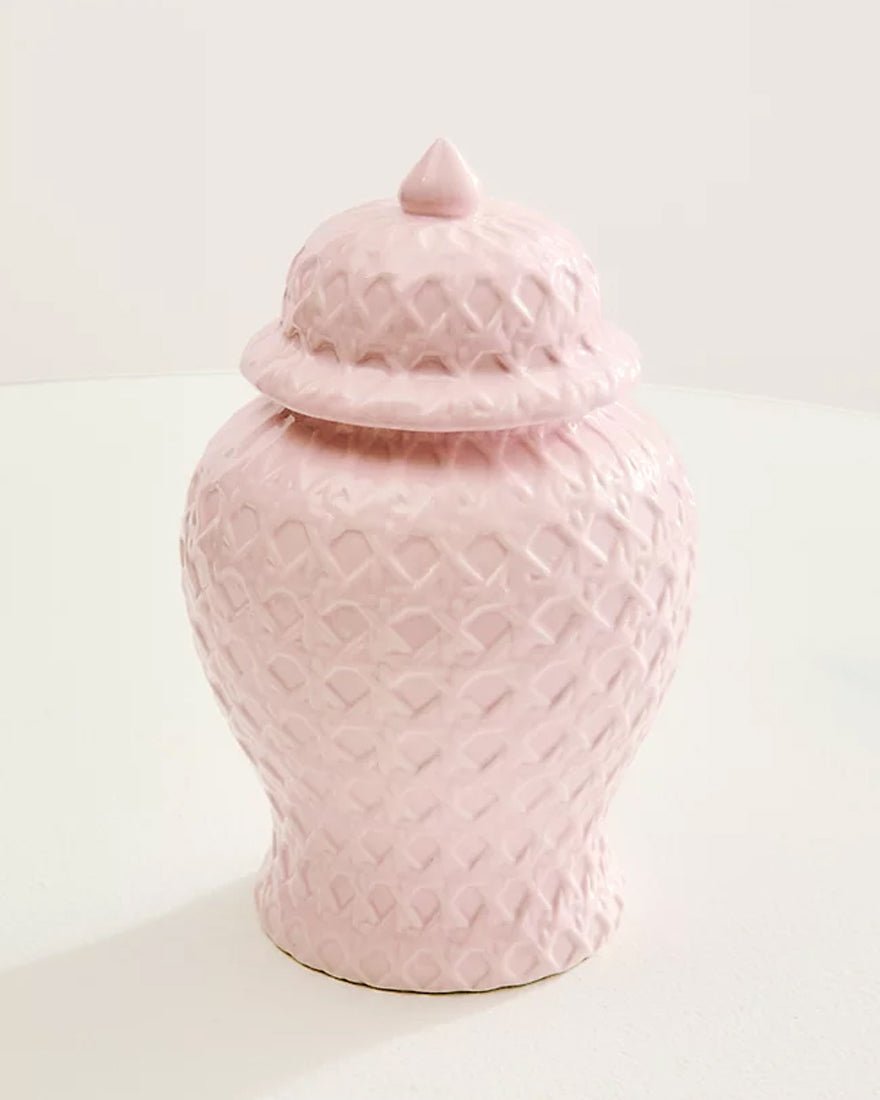 Lilly Pulitzer - Small Ginger Jar - Oleander Pink