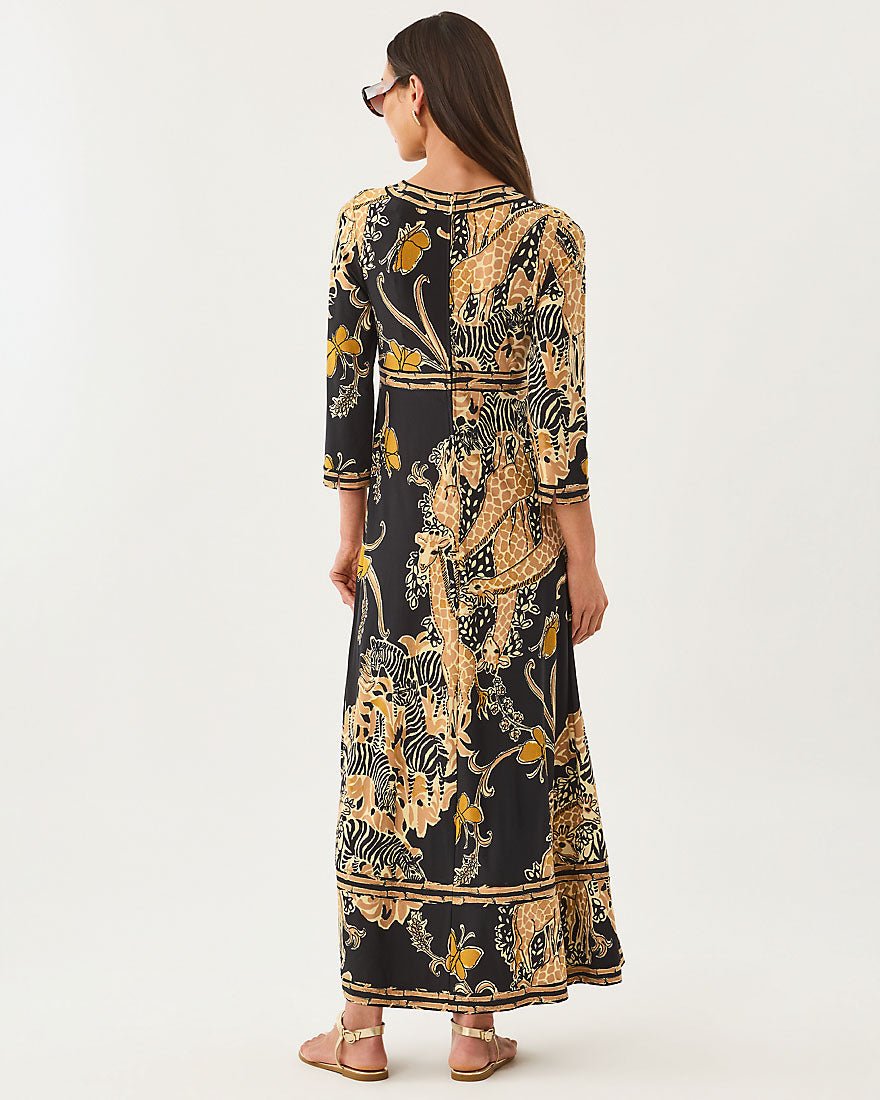 Lilly Pulitzer - Solana Maxi Dress - Onyx Striped Safari