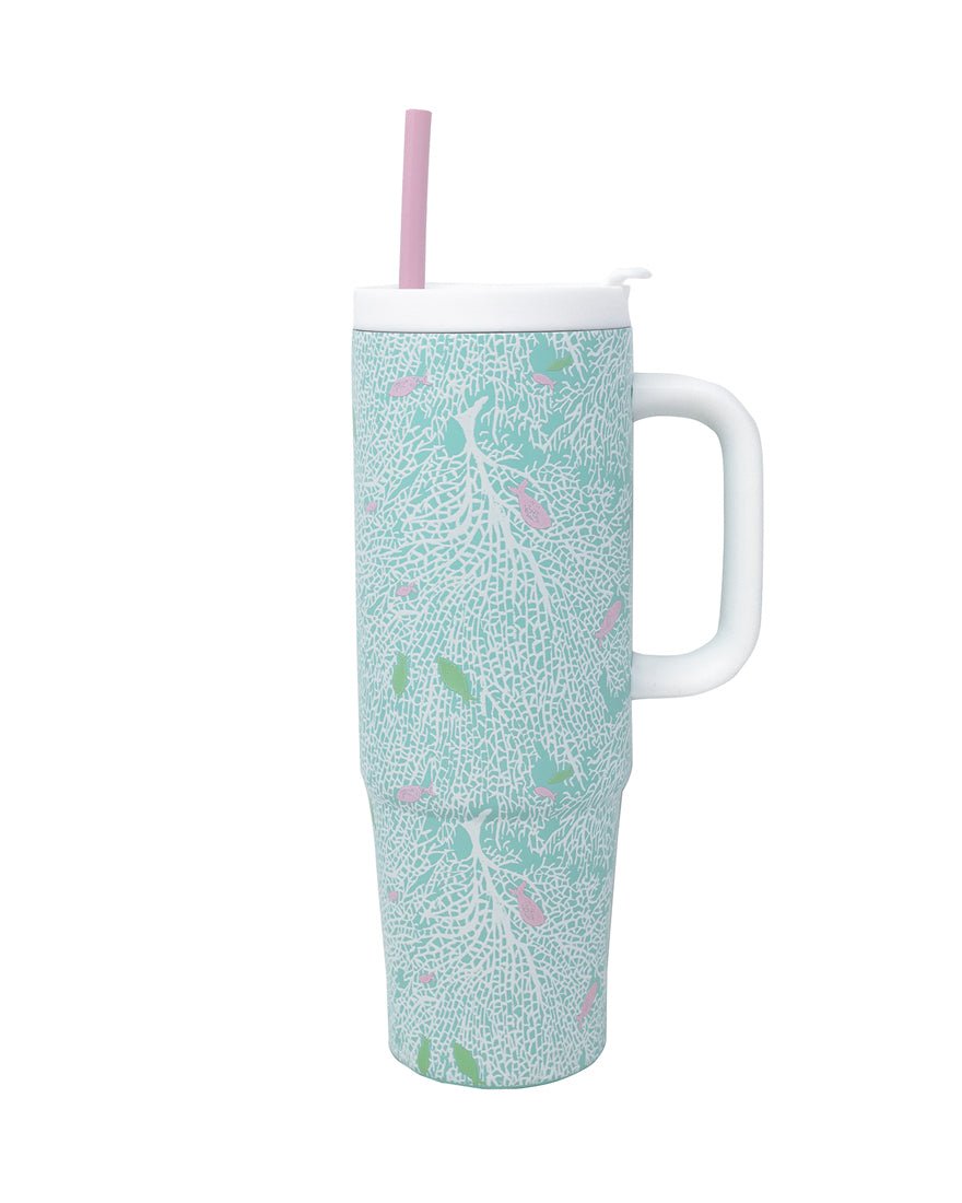 Lilly Pulitzer - Stainless Steel 30 oz. Tumbler - Mint Condition Fantastical