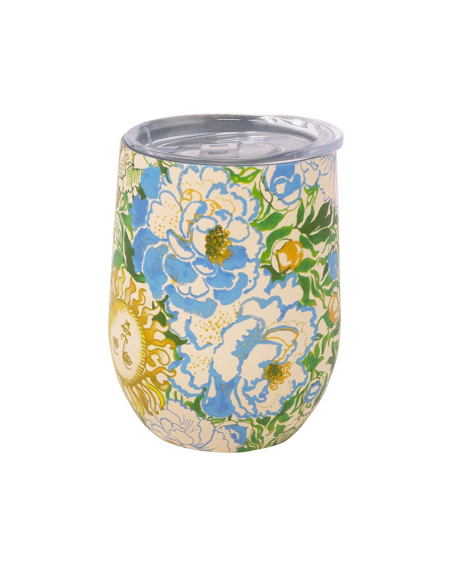 Lilly Pulitzer - Stainless Steel Wine Tumbler - Sympeony