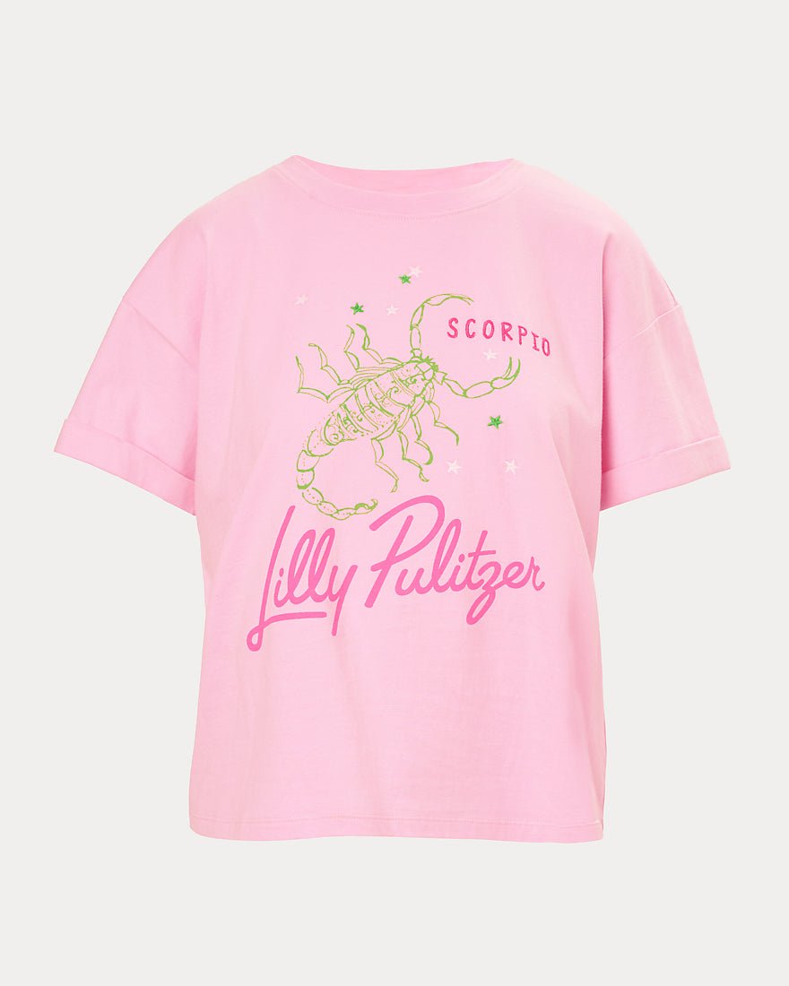 Lilly Pulitzer - Stella Knit Top - Multi Scorpio Graphic