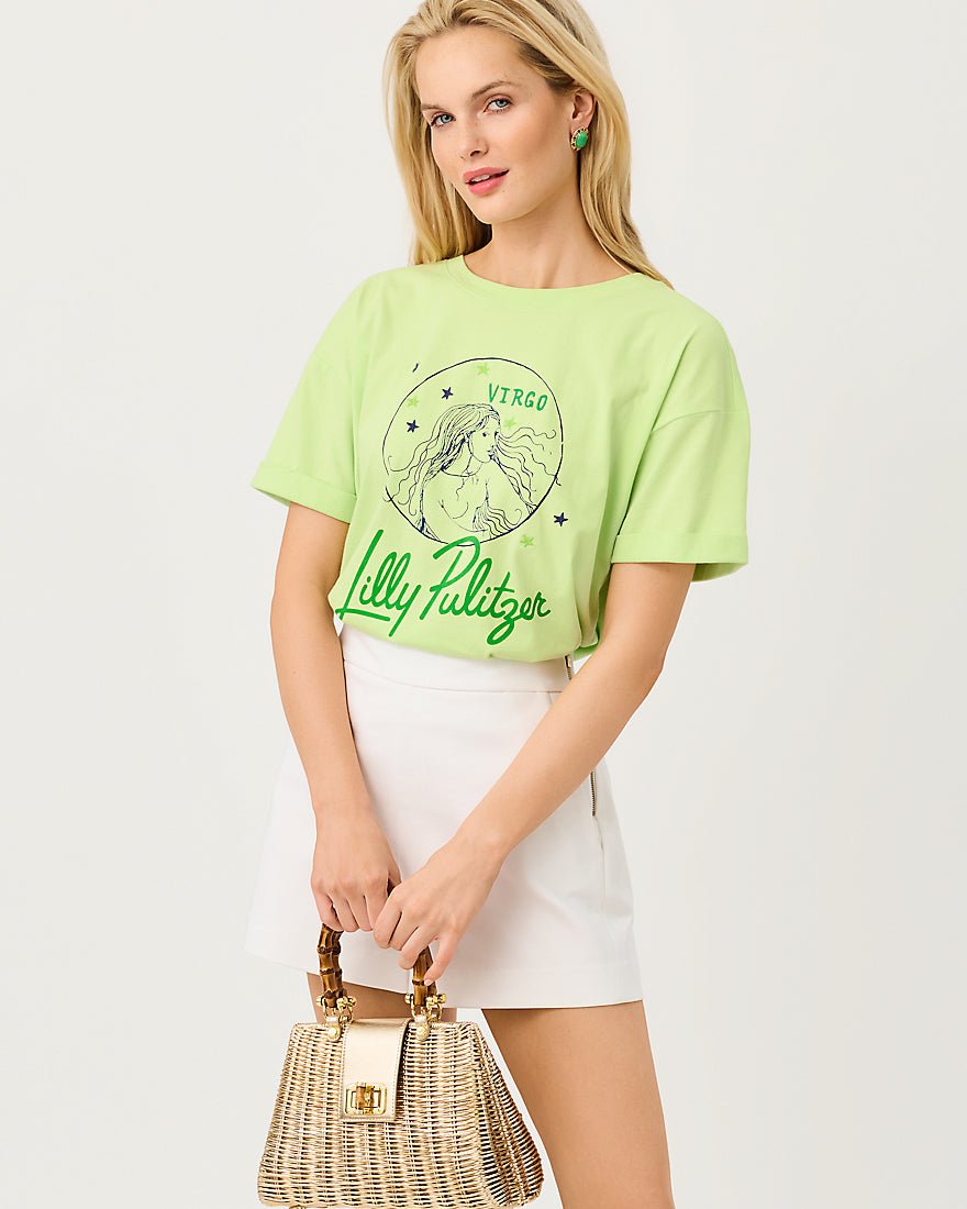 Lilly Pulitzer - Stella Knit Top - Multi Virgo Graphic