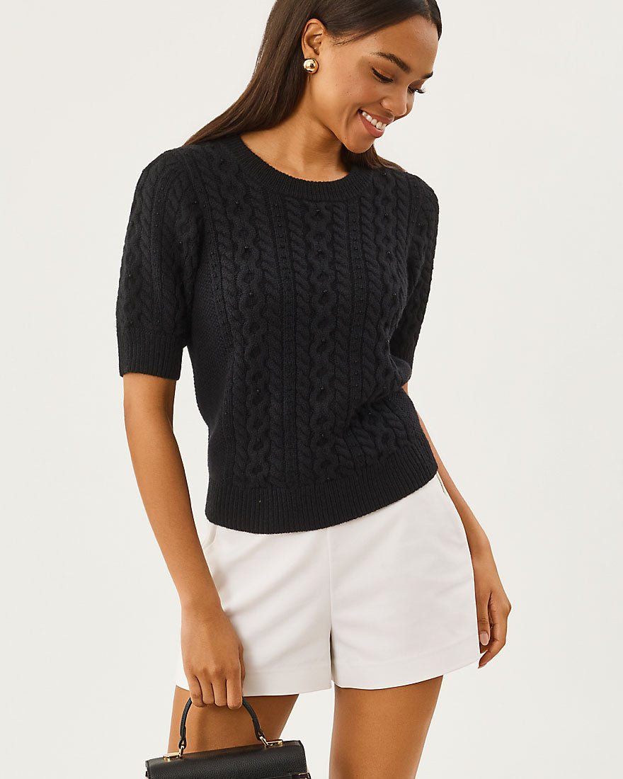 Lilly Pulitzer - Stephlynn Sweater - Black