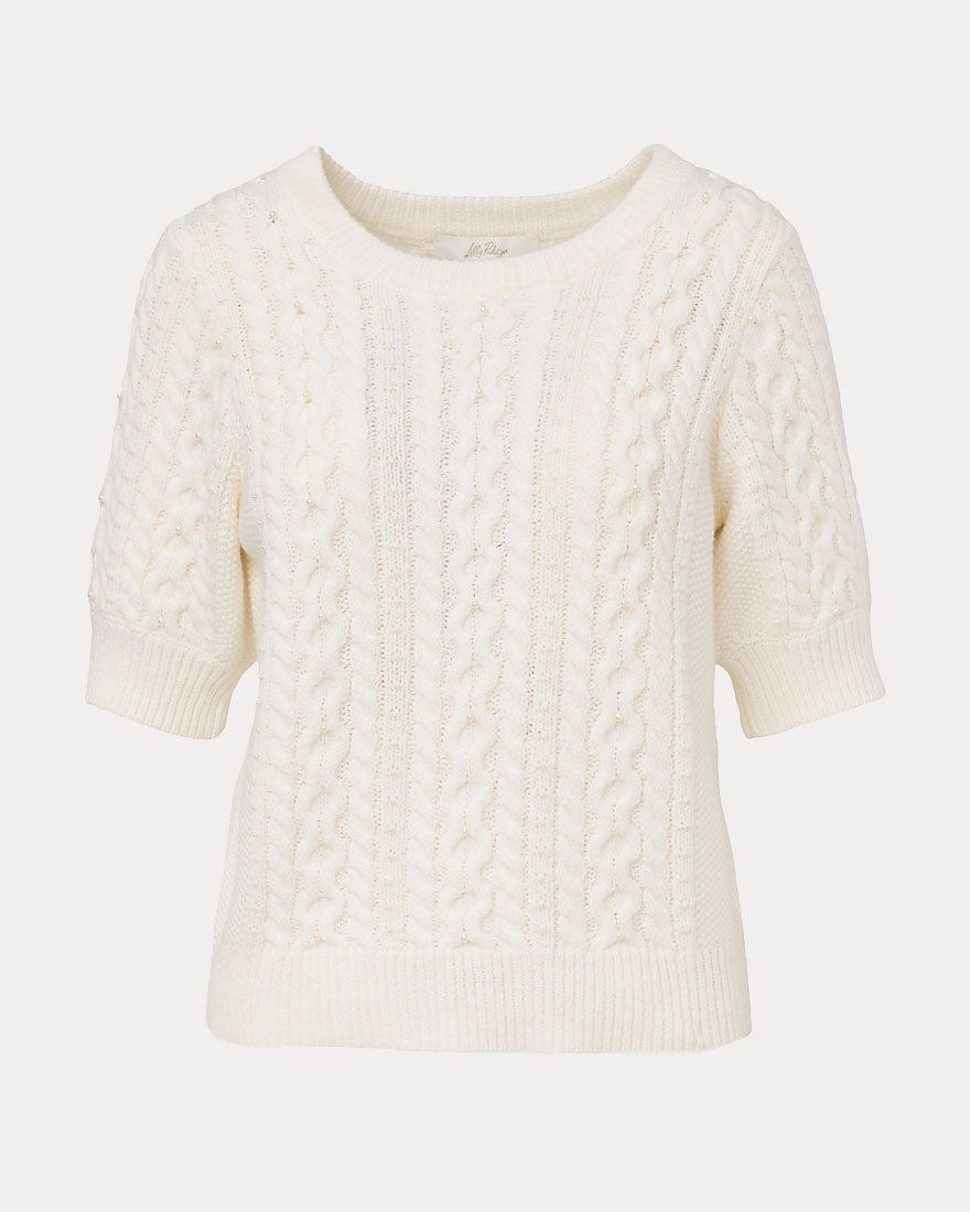 Lilly Pulitzer - Stephlynn Sweater - Coconut