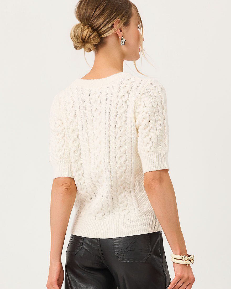 Lilly Pulitzer - Stephlynn Sweater - Coconut