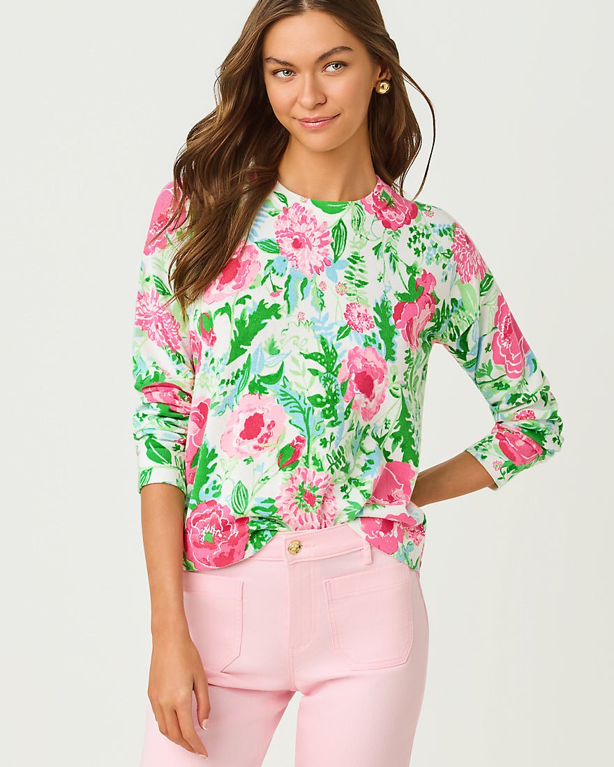Lilly Pulitzer - Tensley Sweater - Multi Poppy Party