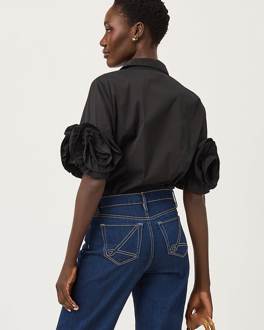 Lilly Pulitzer - The Flower Lilly Shirt - Noir
