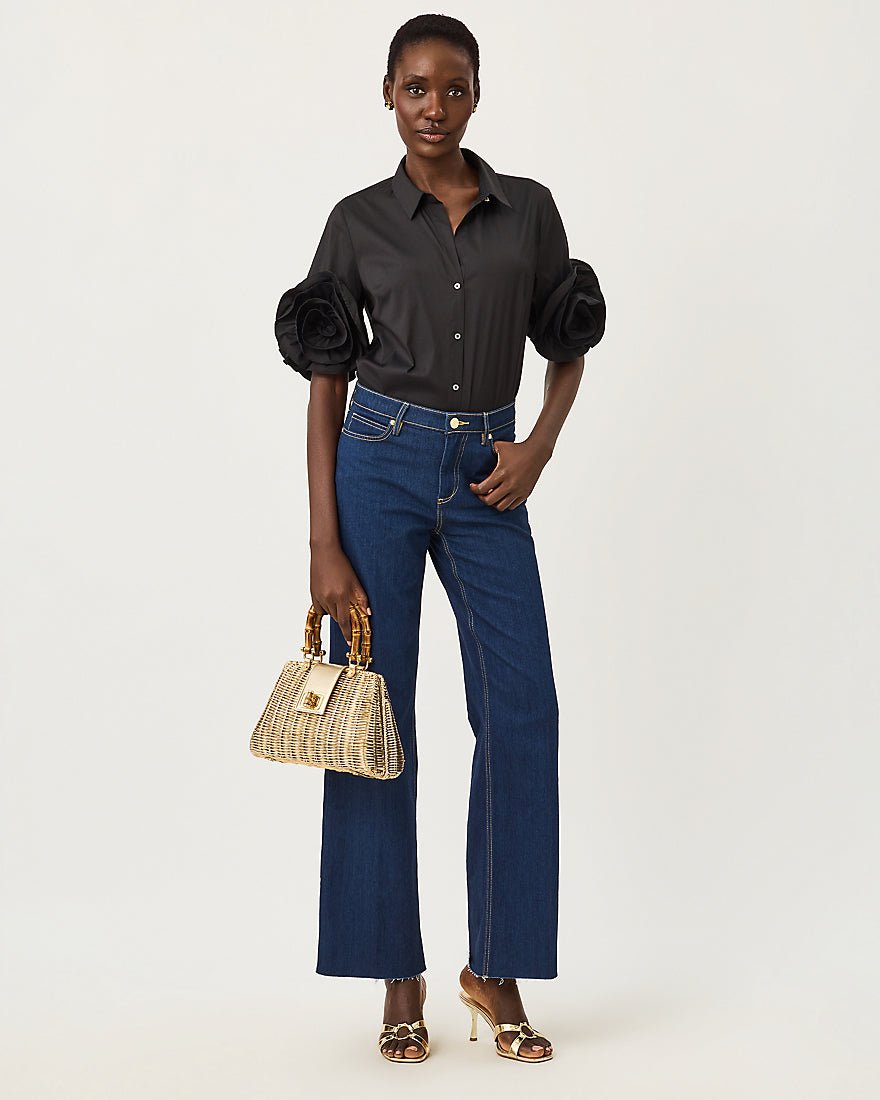Lilly Pulitzer - The Flower Lilly Shirt - Noir