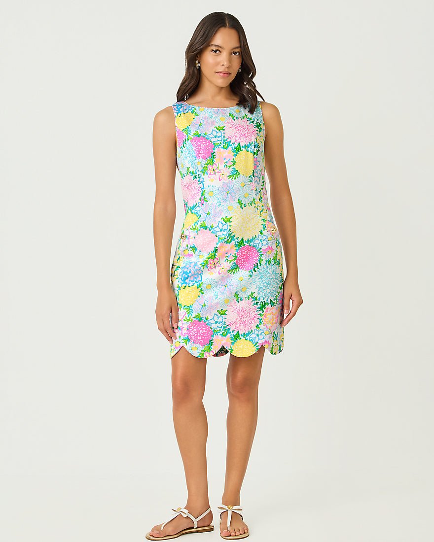 Lilly Pulitzer - The Scallop Lilly Shift Dress - Multi Royal Zoo