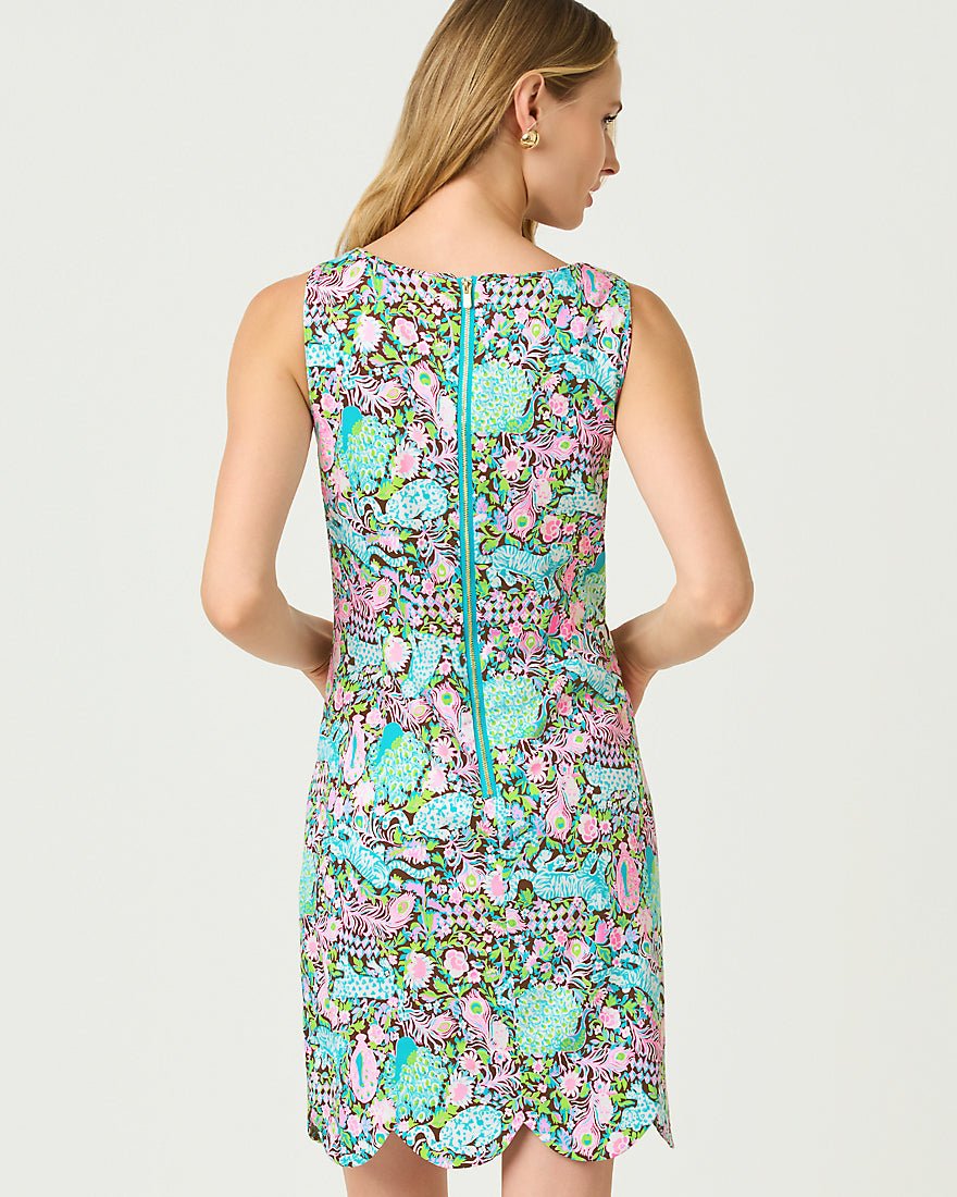 Lilly Pulitzer - The Scallop Lilly Shift Dress - Multi Royal Zoo