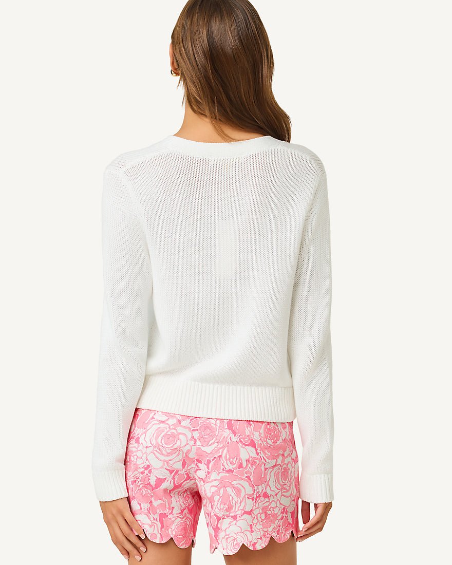 Lilly Pulitzer - Tippery Cardigan - Resort White