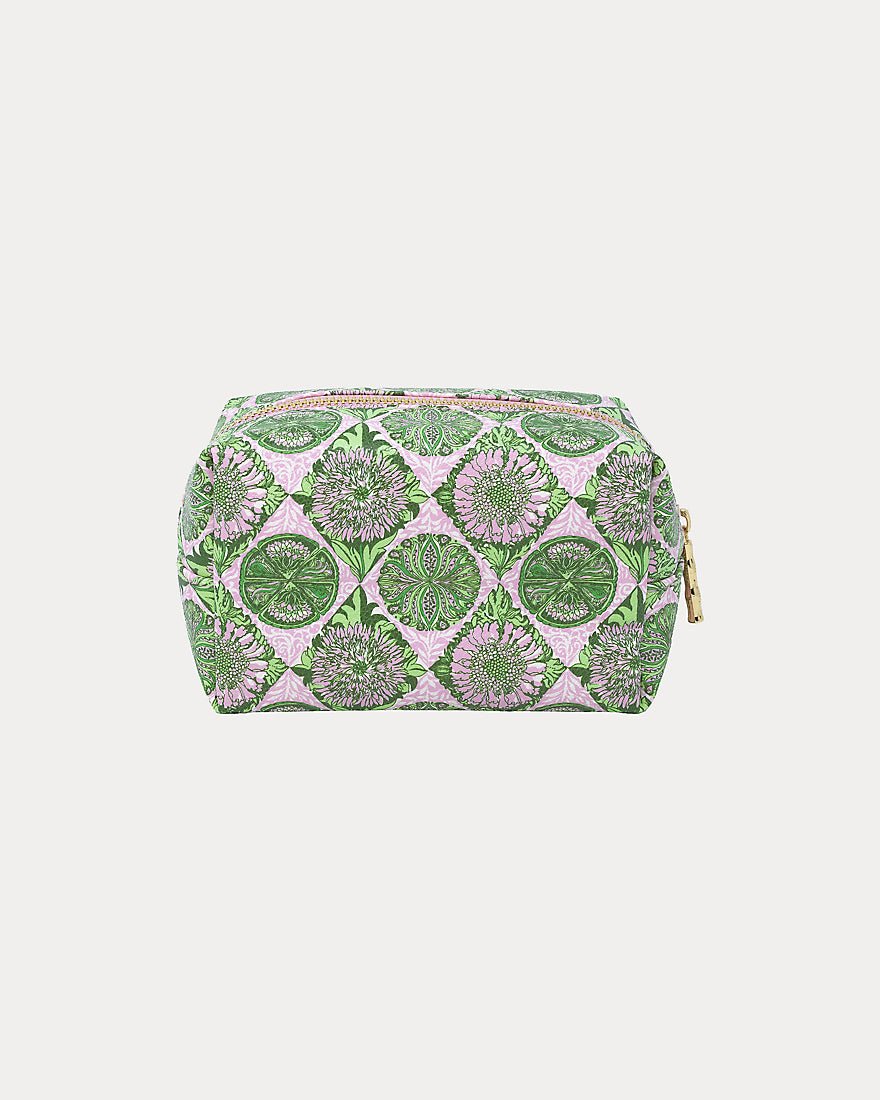 Lilly Pulitzer - Toiletry Case - Coconut Textured Palm Stripe