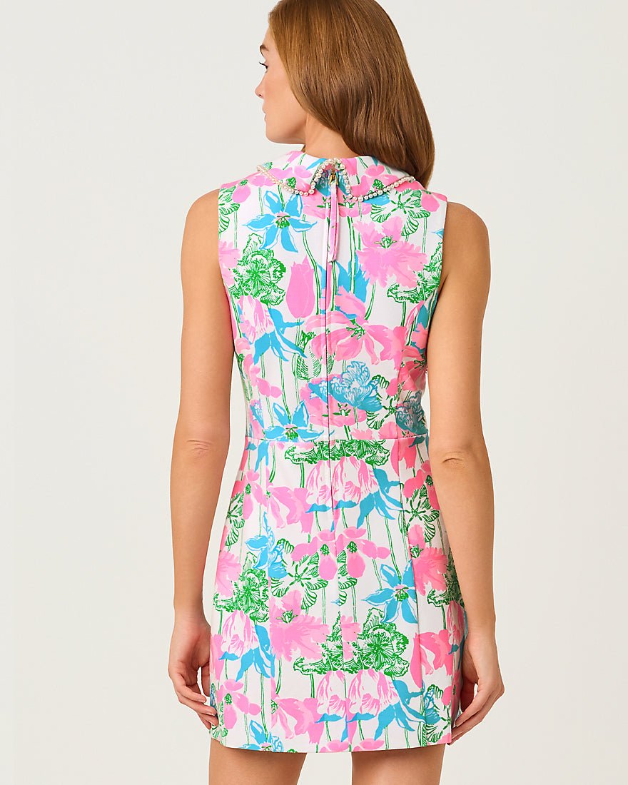 Lilly Pulitzer - Twila Skirted Romper - Resort White Viney Liney