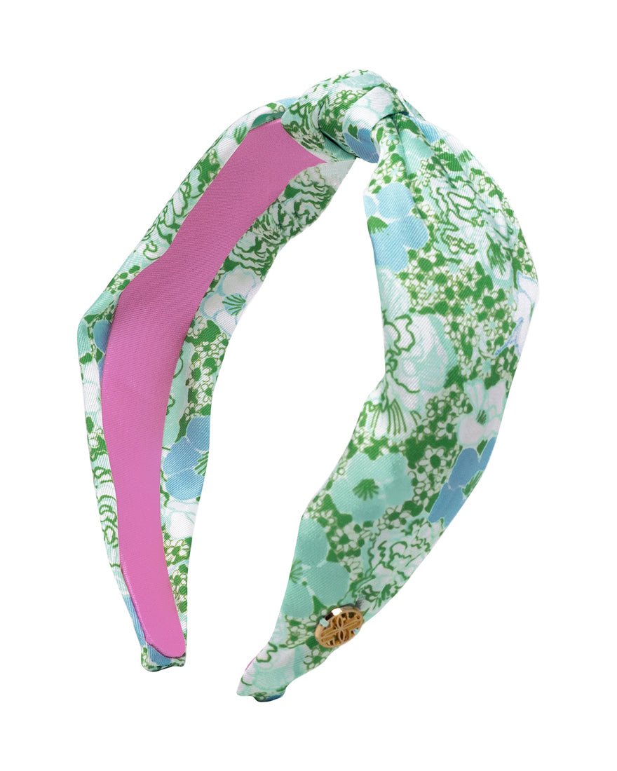 Lilly Pulitzer - Twist Knot Headband - Mint Condition Burst of Joy