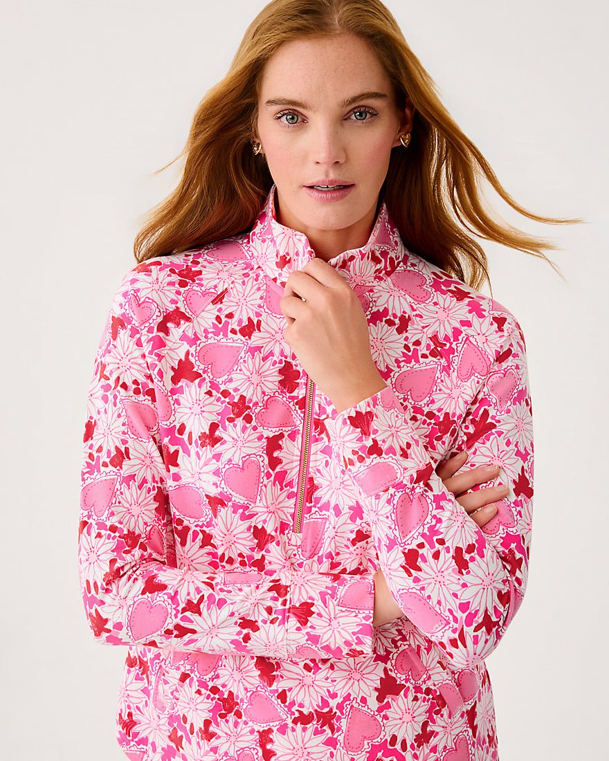 Lilly Pulitzer - Upf 50 Plus Skipper Popover - Coconut Dear Heart