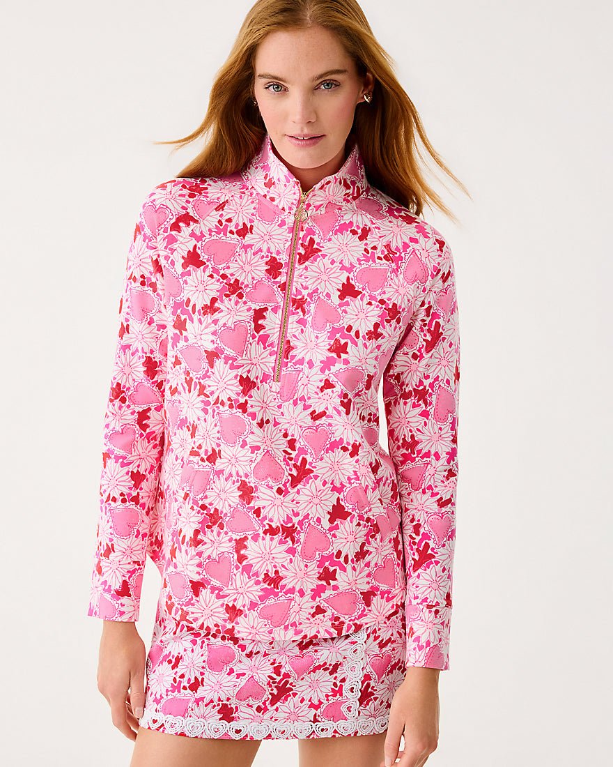 Lilly Pulitzer - Upf 50 Plus Skipper Popover - Coconut Dear Heart
