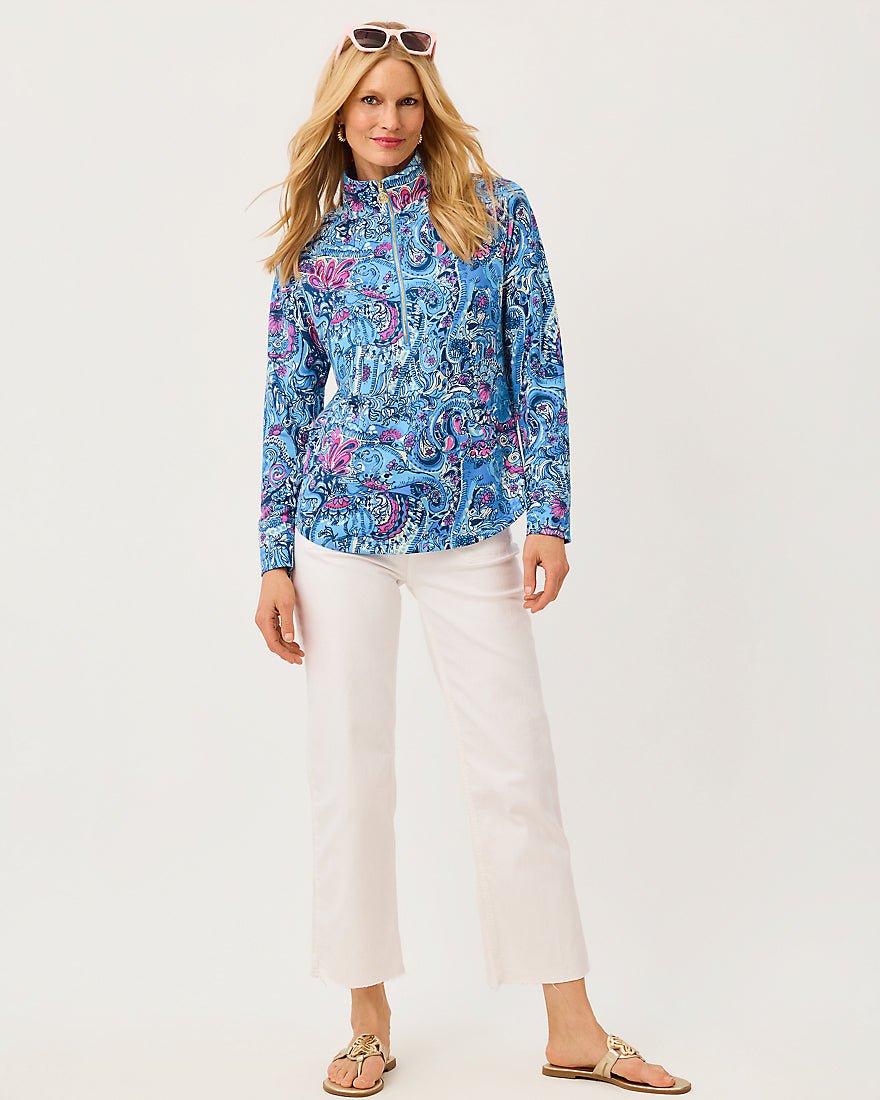 Lilly Pulitzer - Upf 50 Plus Skipper Popover - Multi Paisley Parade