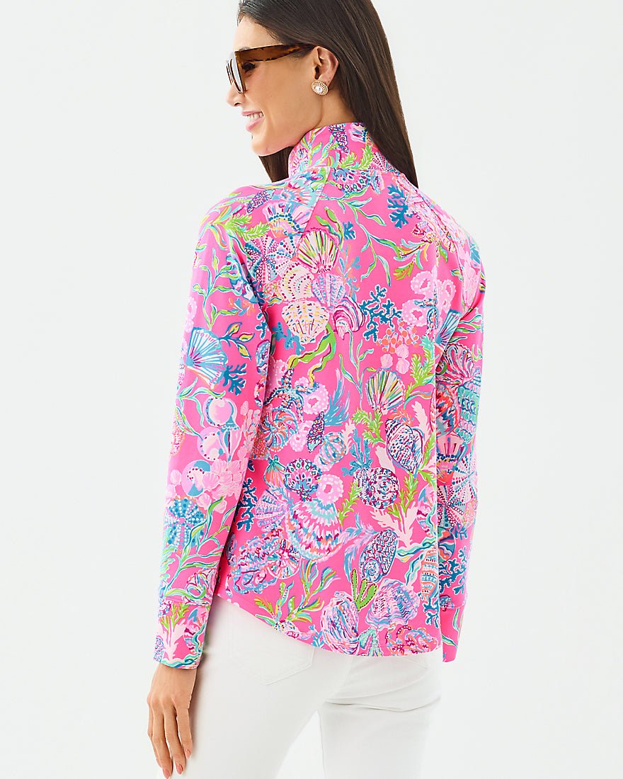 Lilly Pulitzer - Upf 50 Plus Skipper Popover - Pink Isle Shell Me Something Good