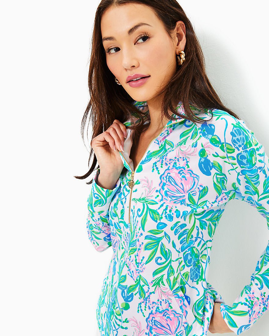Upf 50 Plus Skipper Popover - Resort White Just A Pinch - 9