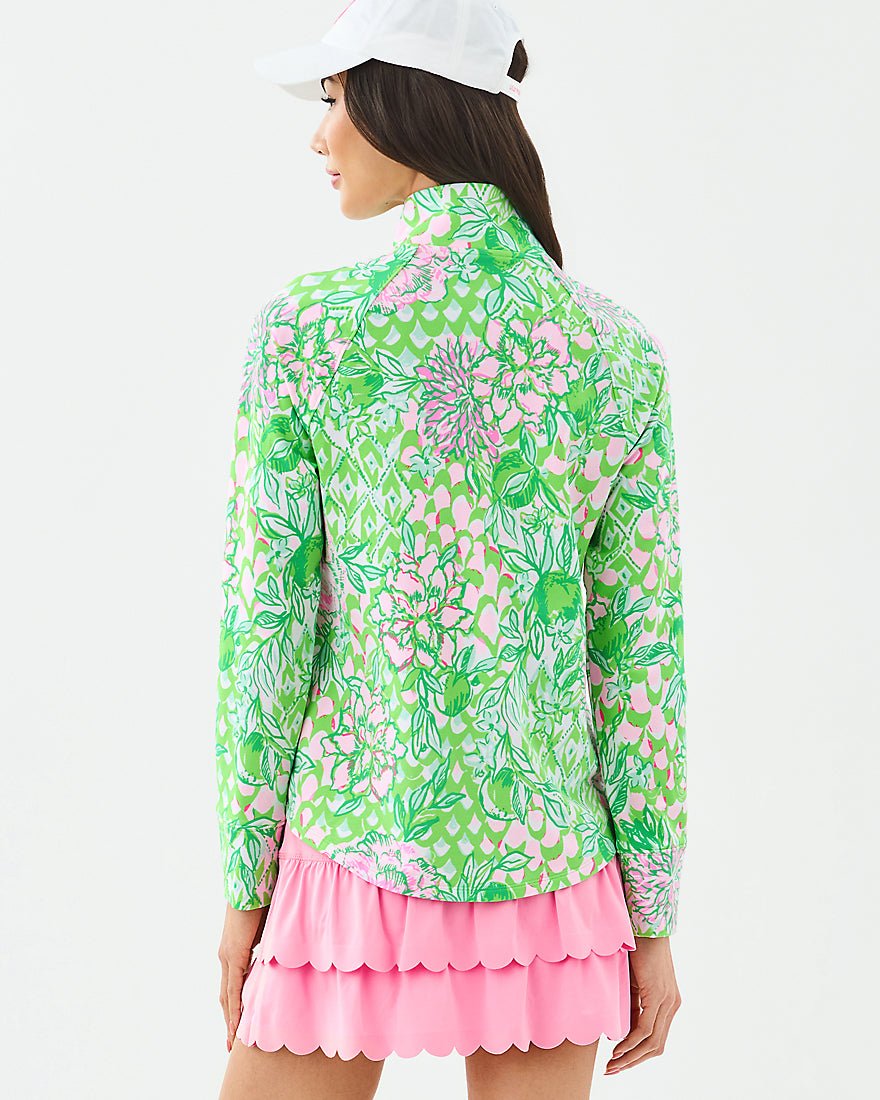 Lilly Pulitzer - Upf 50 Plus Skipper Popover - Tropicalia Purple Elephant In The Bloom