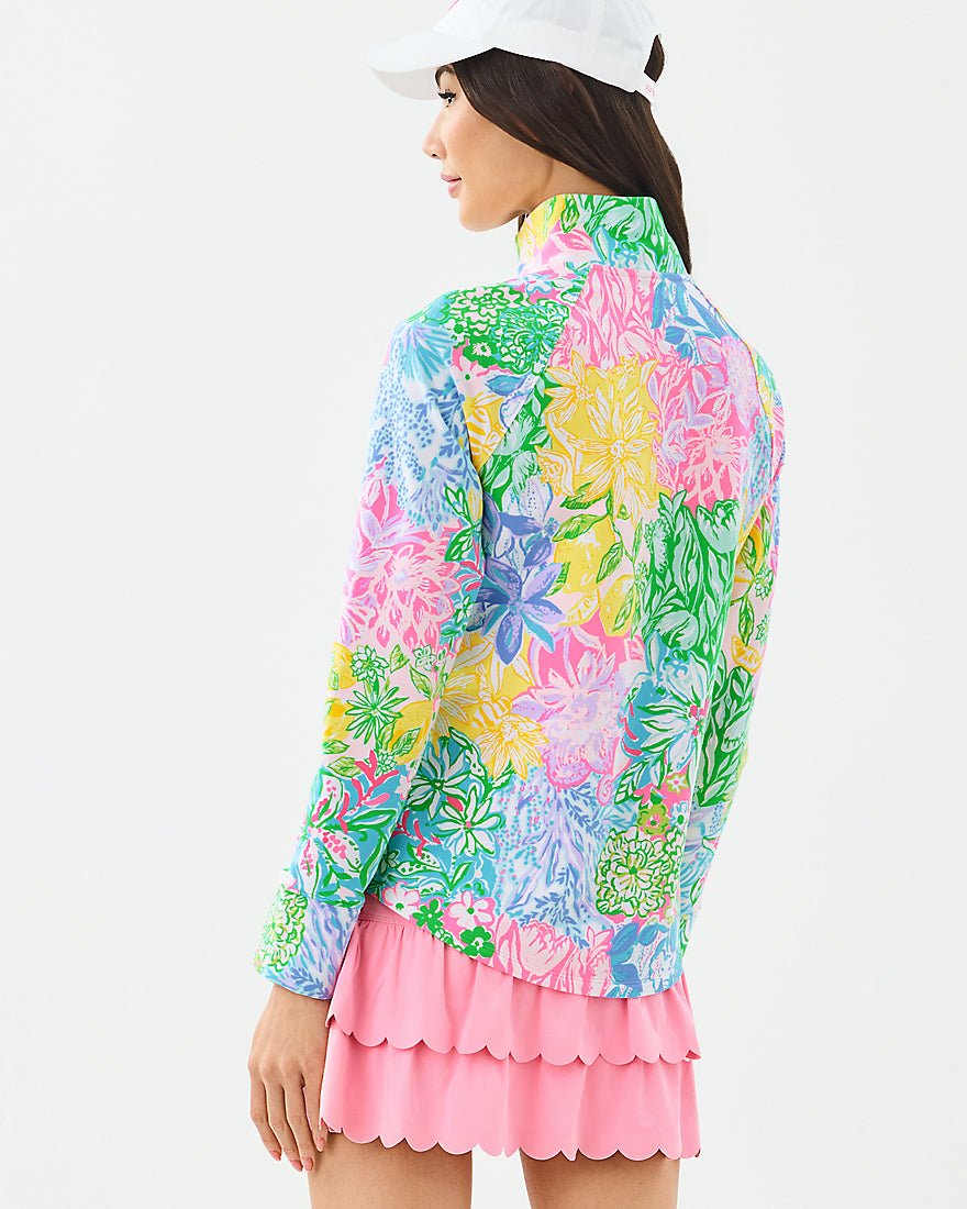 Lilly Pulitzer - Upf 50 Plus Skipper Popover - Tropicalia Purple Elephant In The Bloom