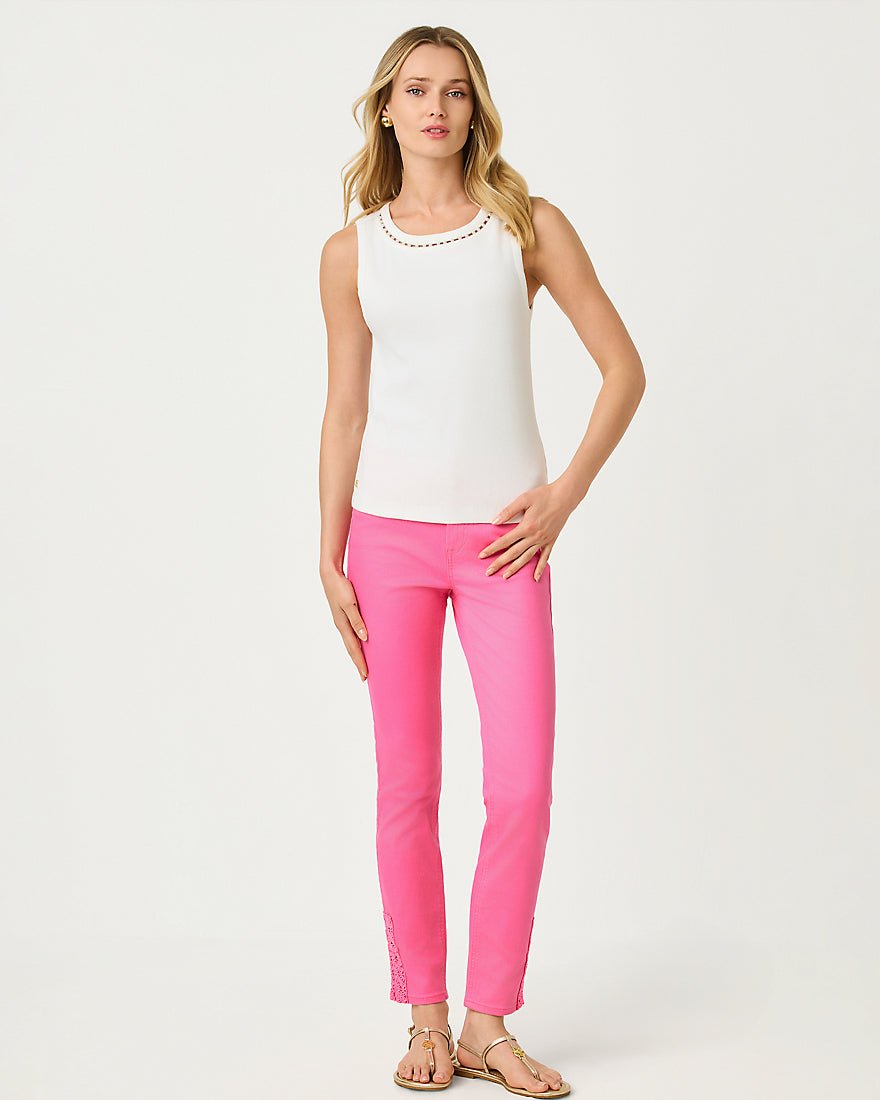 Lilly Pulitzer - Vanna Knit Top - Resort White