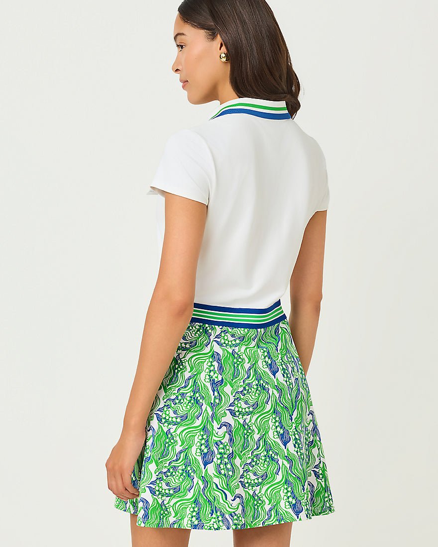 Lilly Pulitzer - Viento Dress Upf 50 Plus - Putting Green Lilly Of The Valley