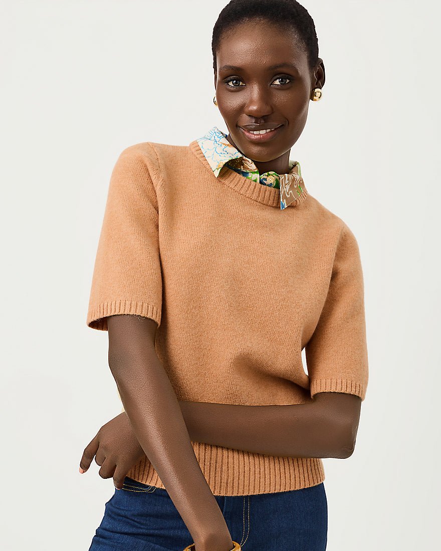 Lilly Pulitzer - Viviann Sweater - Heathered Iced Latte X Sympeony