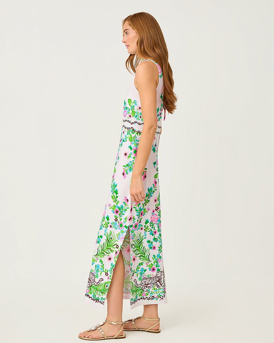 Lilly Pulitzer - Wellington Maxi Dress - Resort White Royal Zoo
