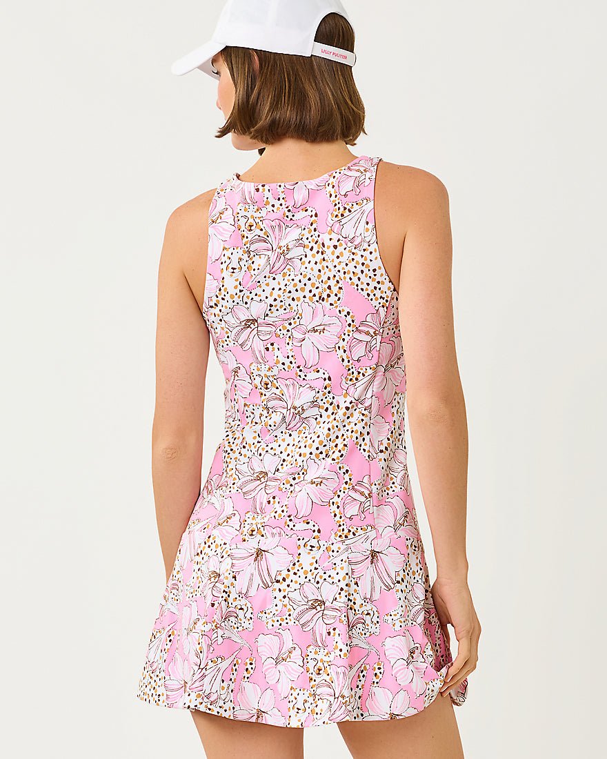 Lilly Pulitzer - Westley Active Dress Upf 50 Plus - Conch Shell Pink Wildness