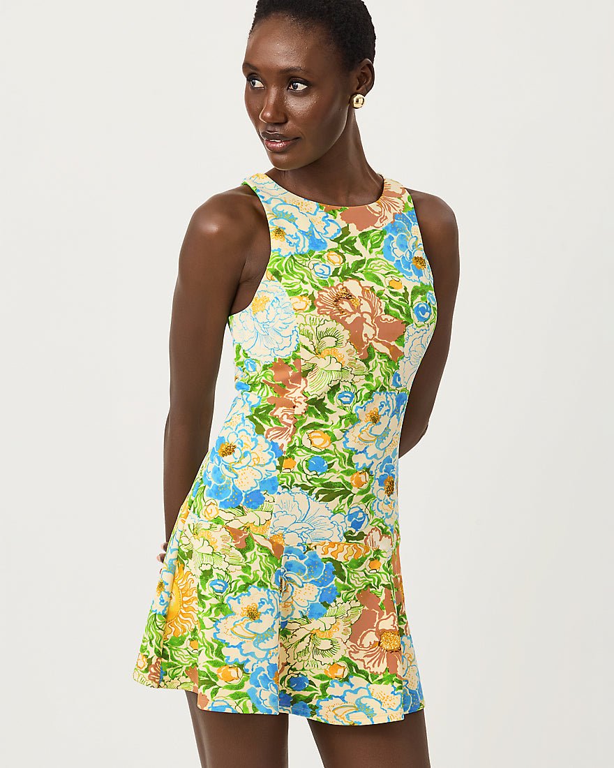 Lilly Pulitzer - Westley Active Dress Upf 50 Plus - Rutabaga Sympeony