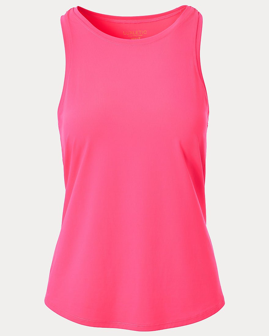 Lilly Pulitzer - Westley Active Tank Upf 50 Plus - Lipstick Pink