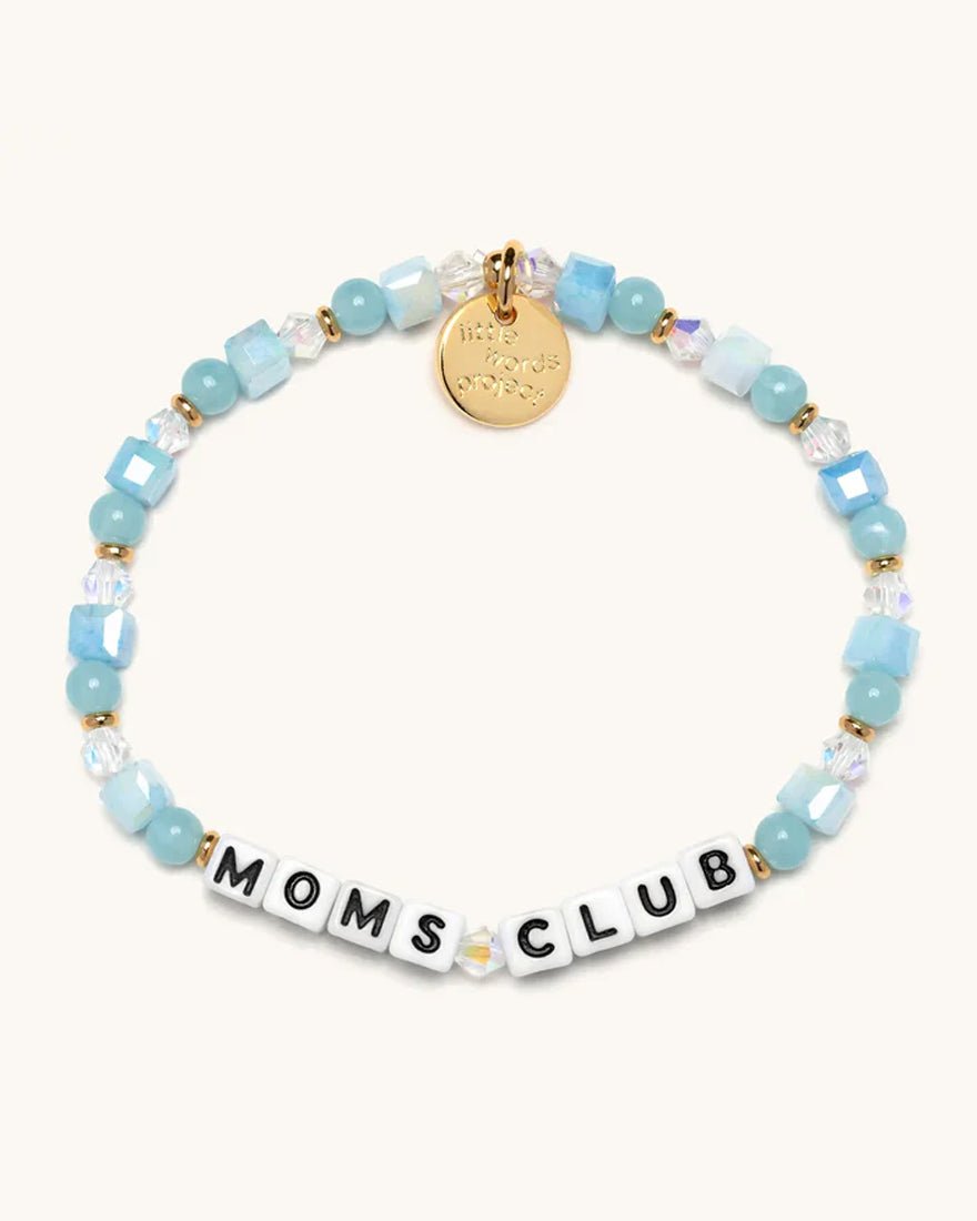 Little Words Project - Moms Club Bracelet - White