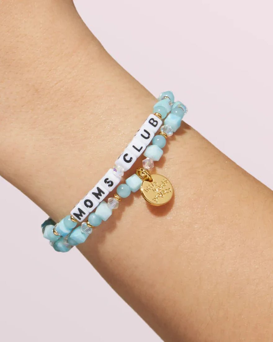 Little Words Project - Moms Club Bracelet - White
