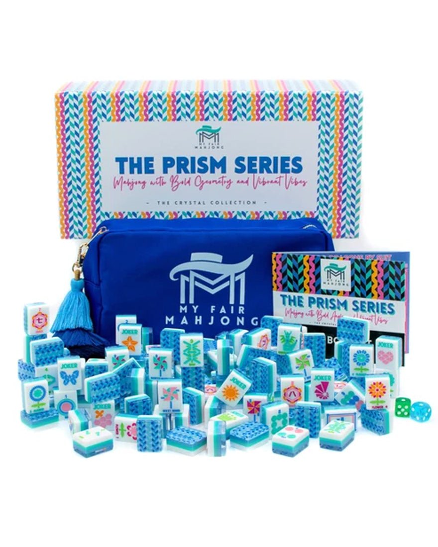 My Fair Mahjong - Mahjong Set - Crystal Prism Blue