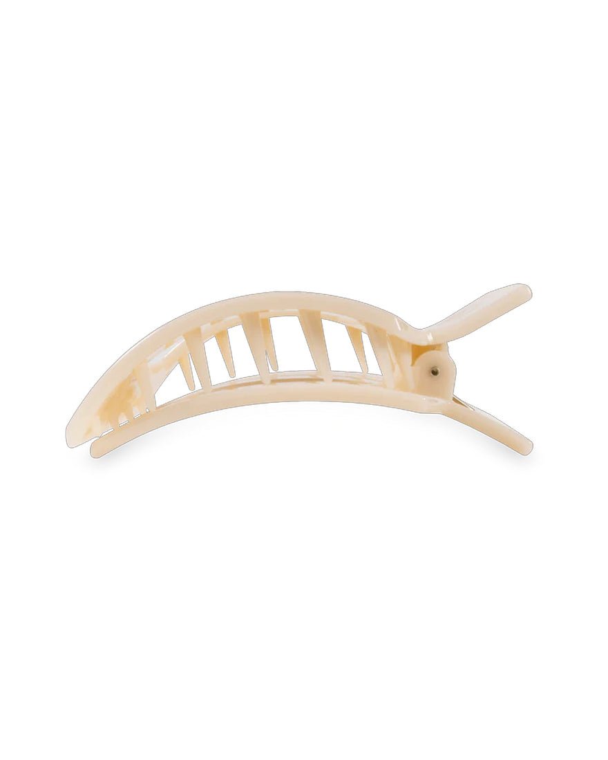 Teleties - Flat Square Hair Clips - Jet Black