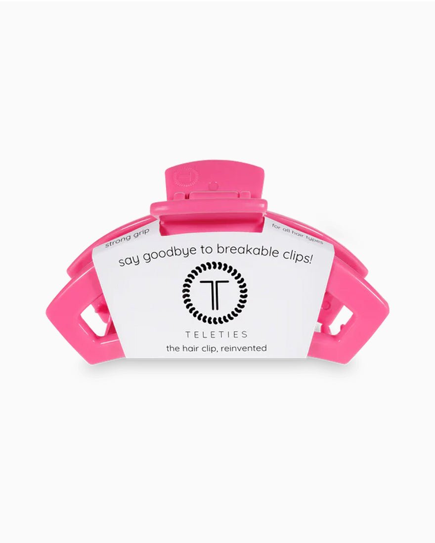 Teleties - Open Claw Clips - Paradise Pink