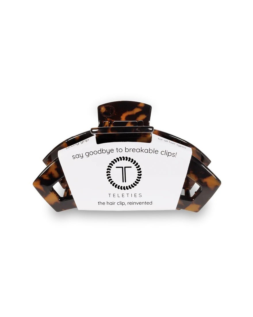 Teleties - Open Claw Clips - Tortoise