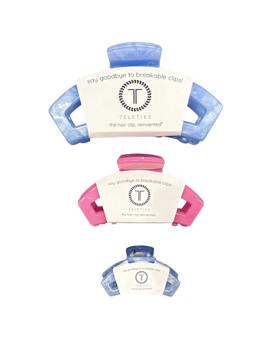 Teleties - Open Claw Clips - Tropical Punch