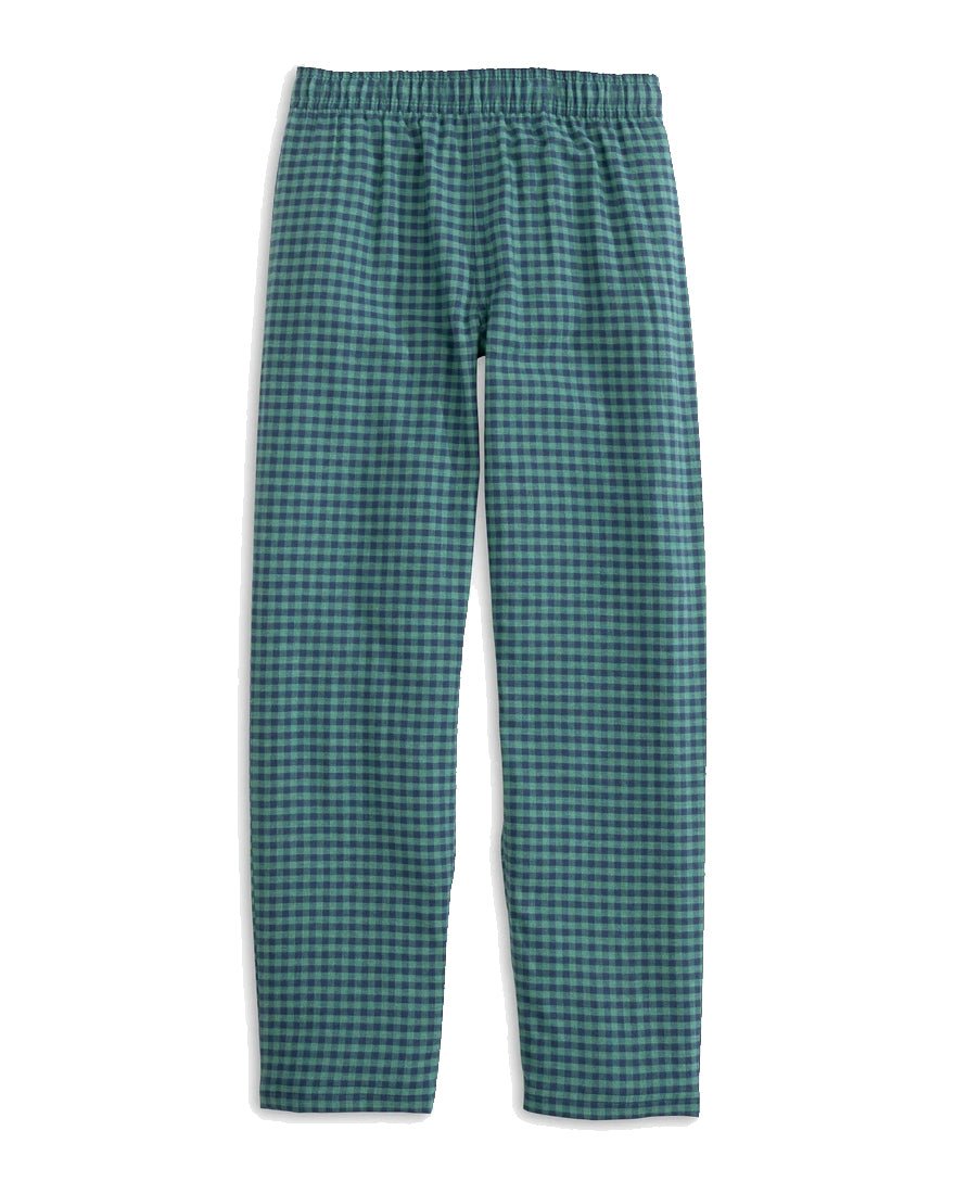 Youth Seaboard Heather Gingham Lounge Pant - Heather Evening Emerald