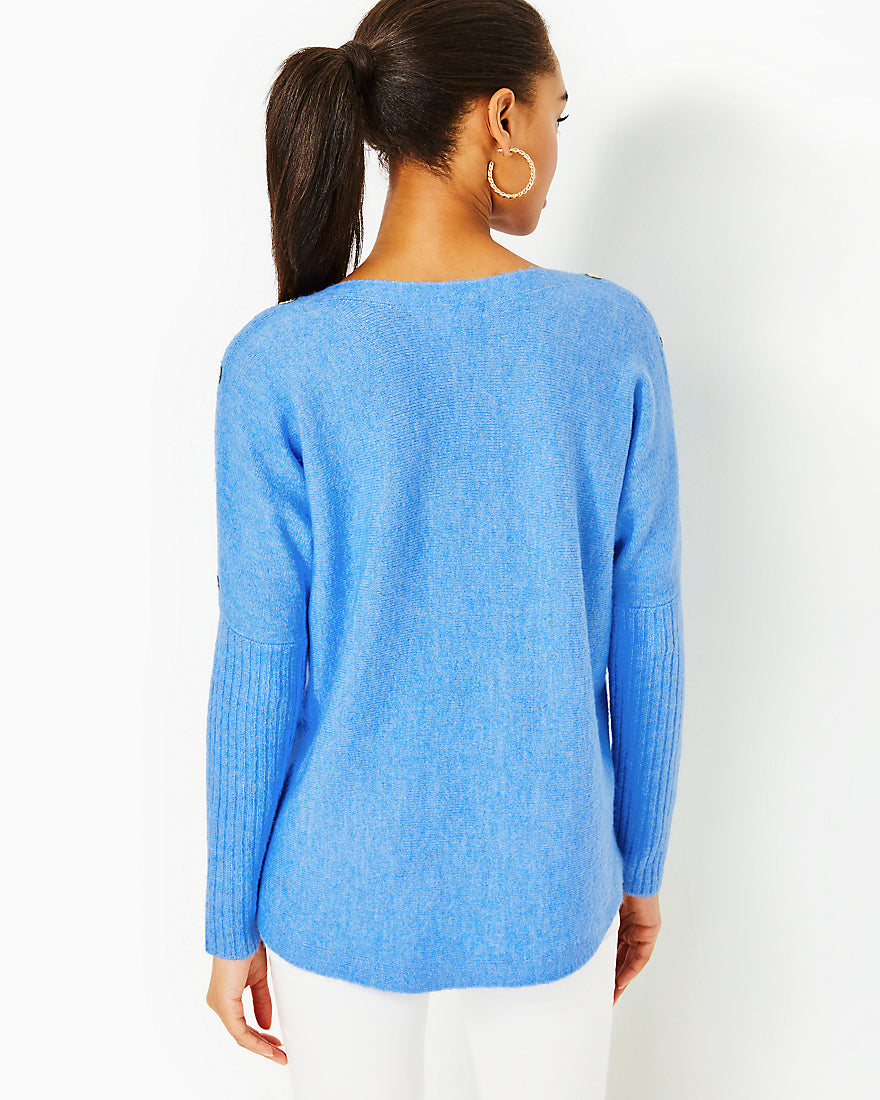 Arna Boat-Neck Pullover Sweater
