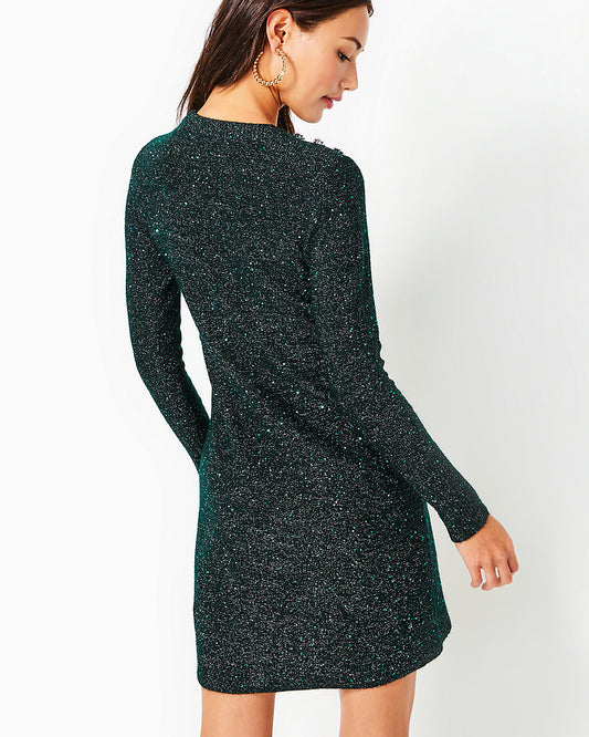 Morgen Sequin Sweater Dress